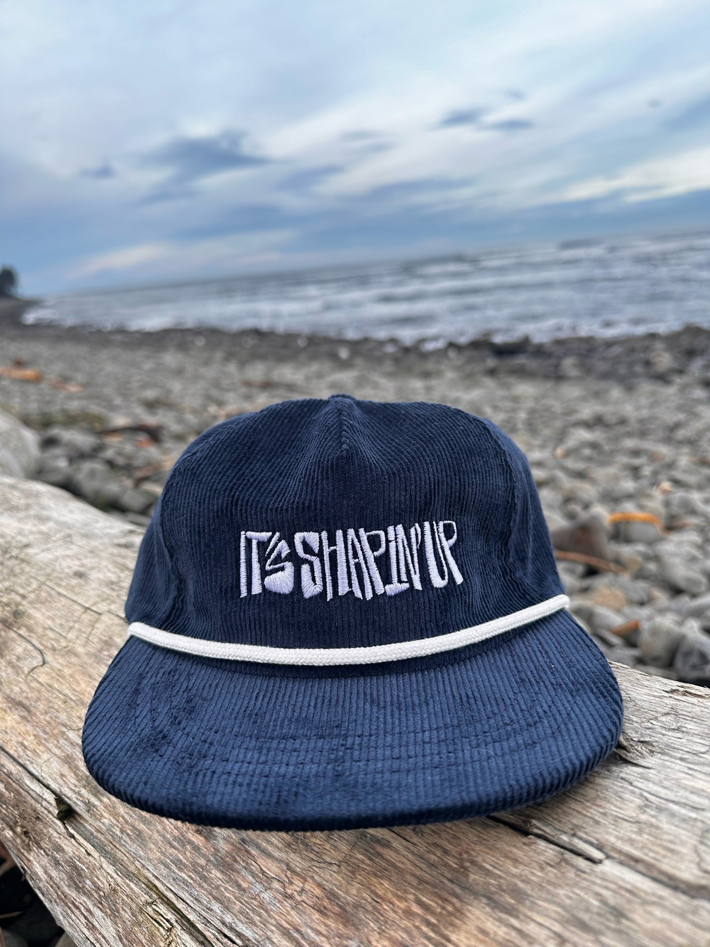 Rustek X Its Shapin Up Collab Hat | Navy